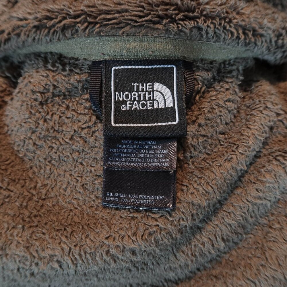 THE NORTH FACE Osito 2 Fleece Full Zip Up Jacket Women's Size M Brown - Picture 7 of 9
